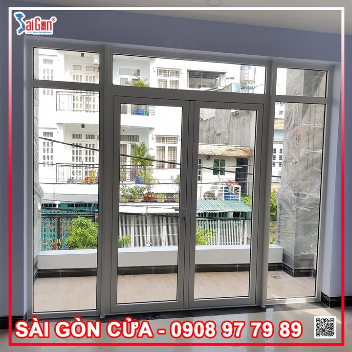CỬA ĐI MỞ QUAY 2 CÁNH