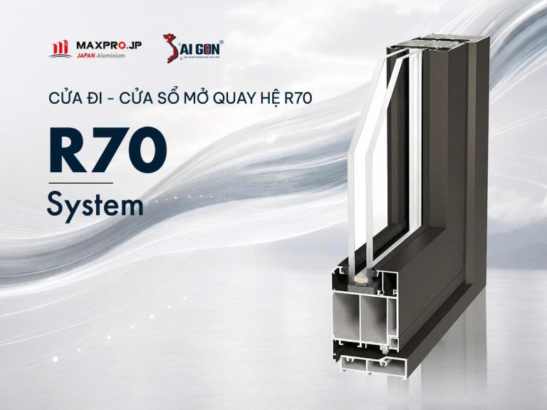 Cửa đi mở quay R70 Maxpro