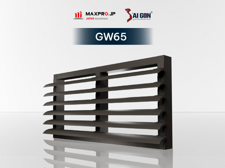 Lam nhôm che nắng hệ GW65