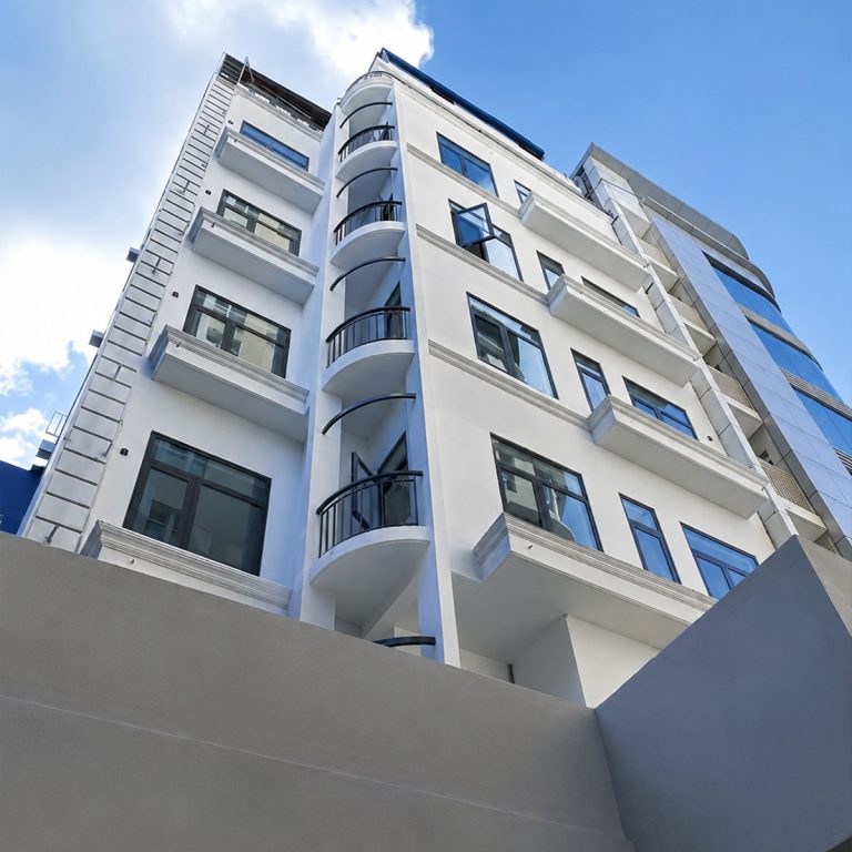 dự án nhôm kính chung cư mini