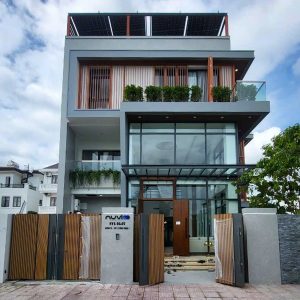 nhôm kính biệt thự