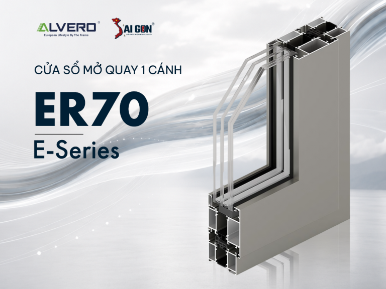 Nhôm ALVERO ER70 mang lại chất lượng và độ bền bỉ vượt thời gian cho các dự án biệt thự