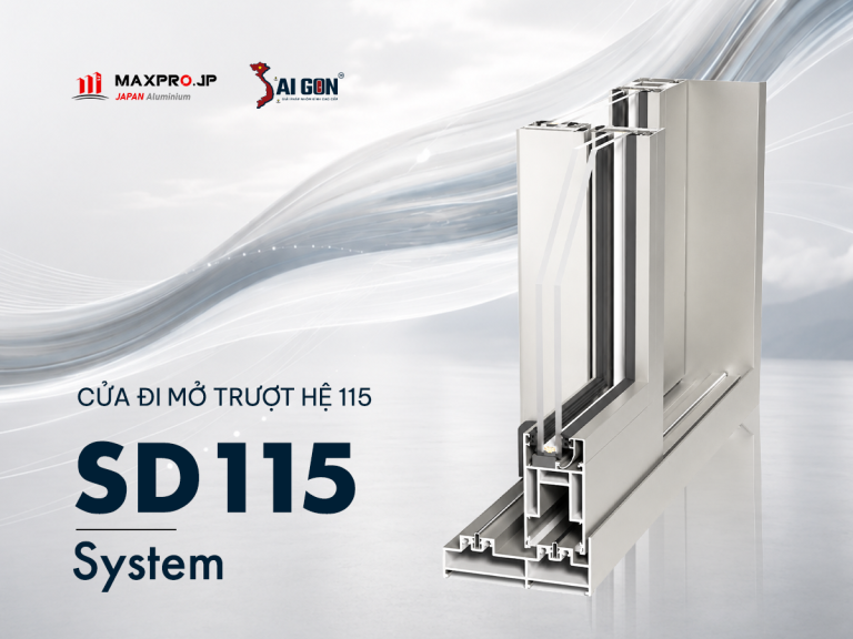 cửa nhôm hệ SD115