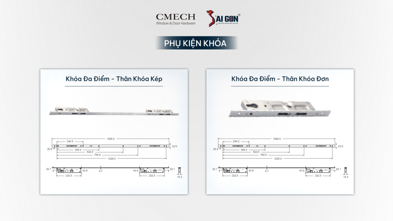 KHÓA ĐƠN ĐIỂM & ĐA ĐIỂM CMECH: GIẢI PHÁP AN TOÀN TỐI ƯU