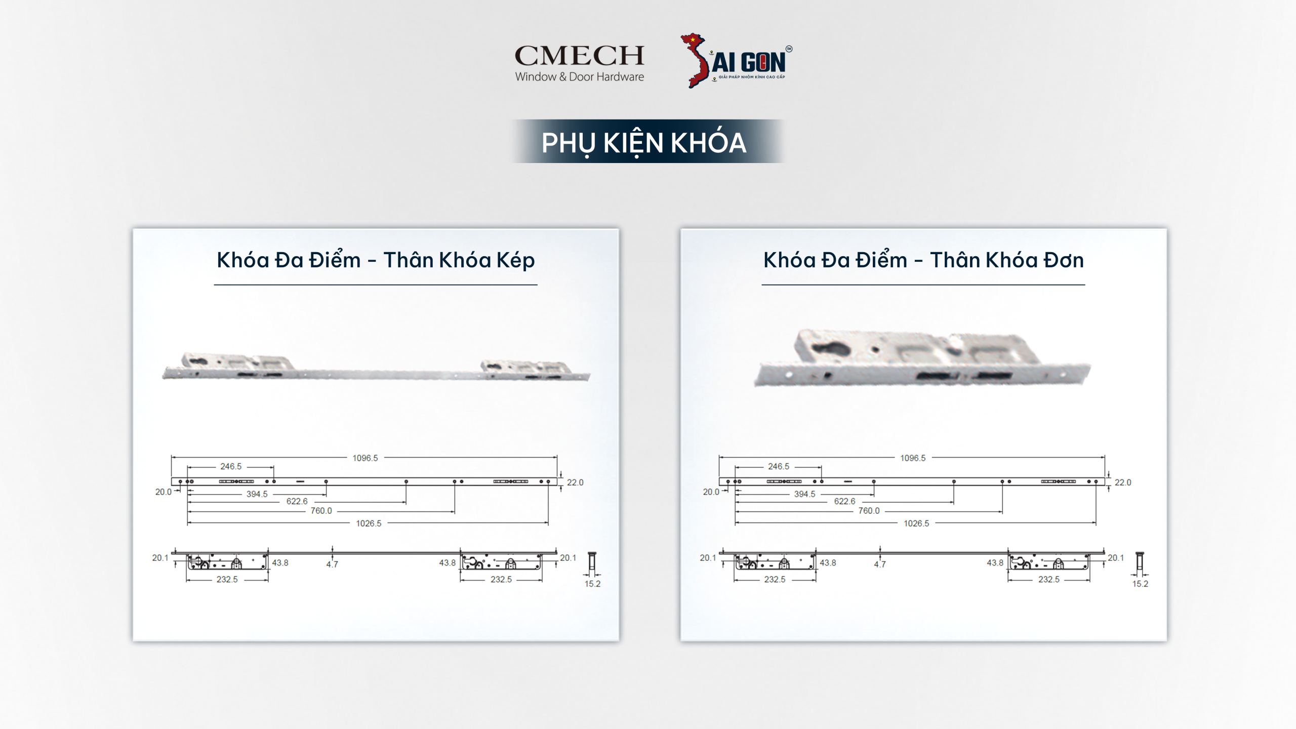 KHÓA ĐƠN ĐIỂM & ĐA ĐIỂM CMECH: GIẢI PHÁP AN TOÀN TỐI ƯU