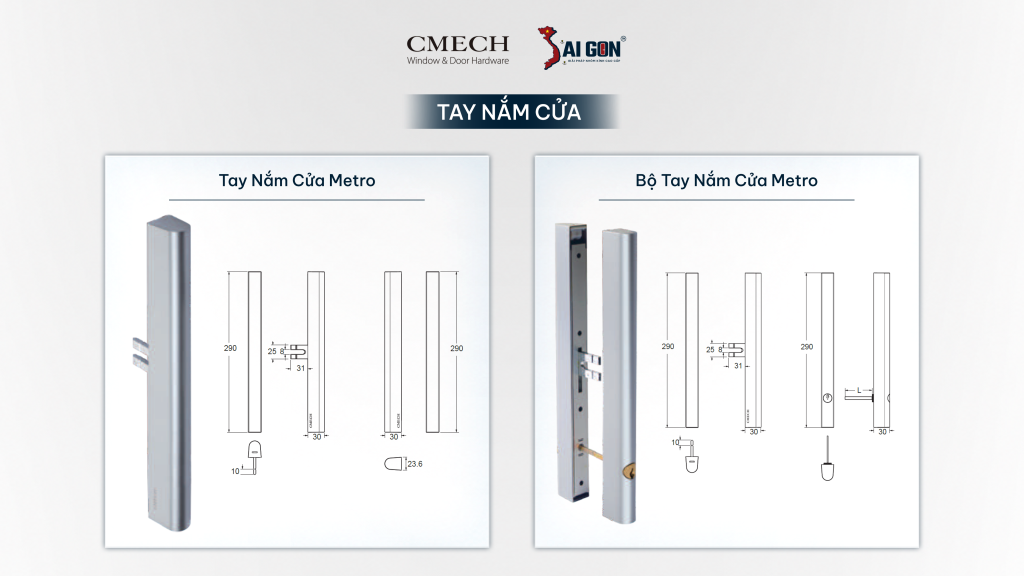 Metro sở hữu vẻ đẹp hiện đại với thiết kế hình khối vuông vức