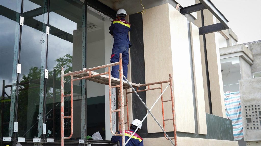 Dự án thi công nhôm kính biệt thự cao cấp bền đẹp