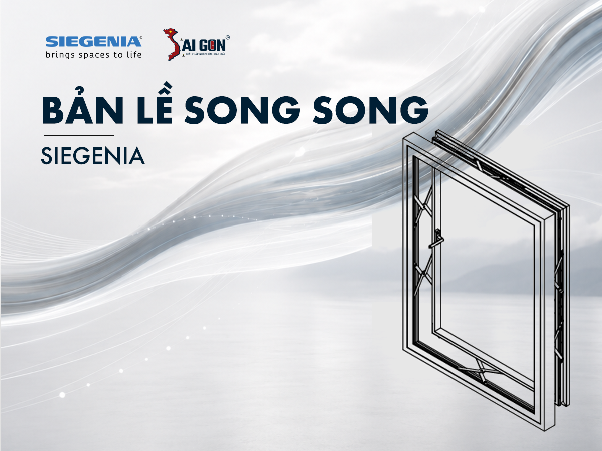 BẢN LỀ SONG SONG SIEGENIA 4026: PHỤ KIỆN CAO CẤP CHO HỆ CỬA MỞ SONG SONG