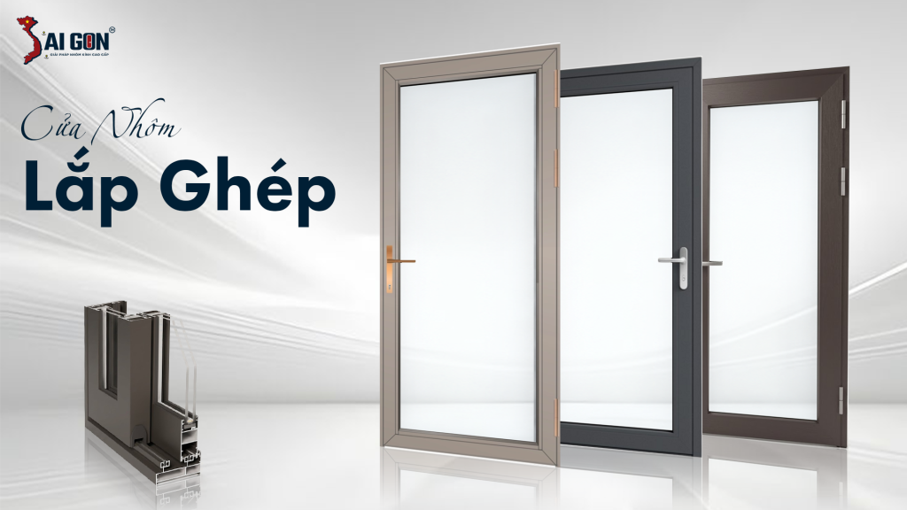 Cửa nhôm lắp ghép chống nước, chống mối mọt tuyệt đối và không cong vênh dưới tác động của thời tiết.
