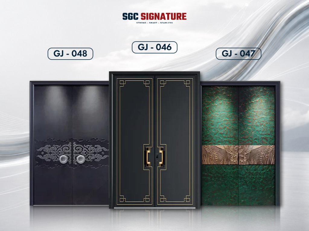 Mức giá cửa nhôm đại sảnh 2 cánh còn phụ thuộc hệ vật liệu và các phụ kiện đi kèm