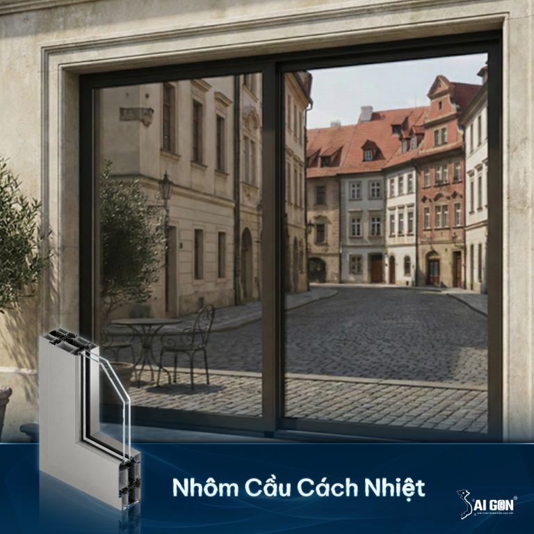 Nhôm cầu cách nhiệt với khả năng các âm cách nhiệt vượt trội